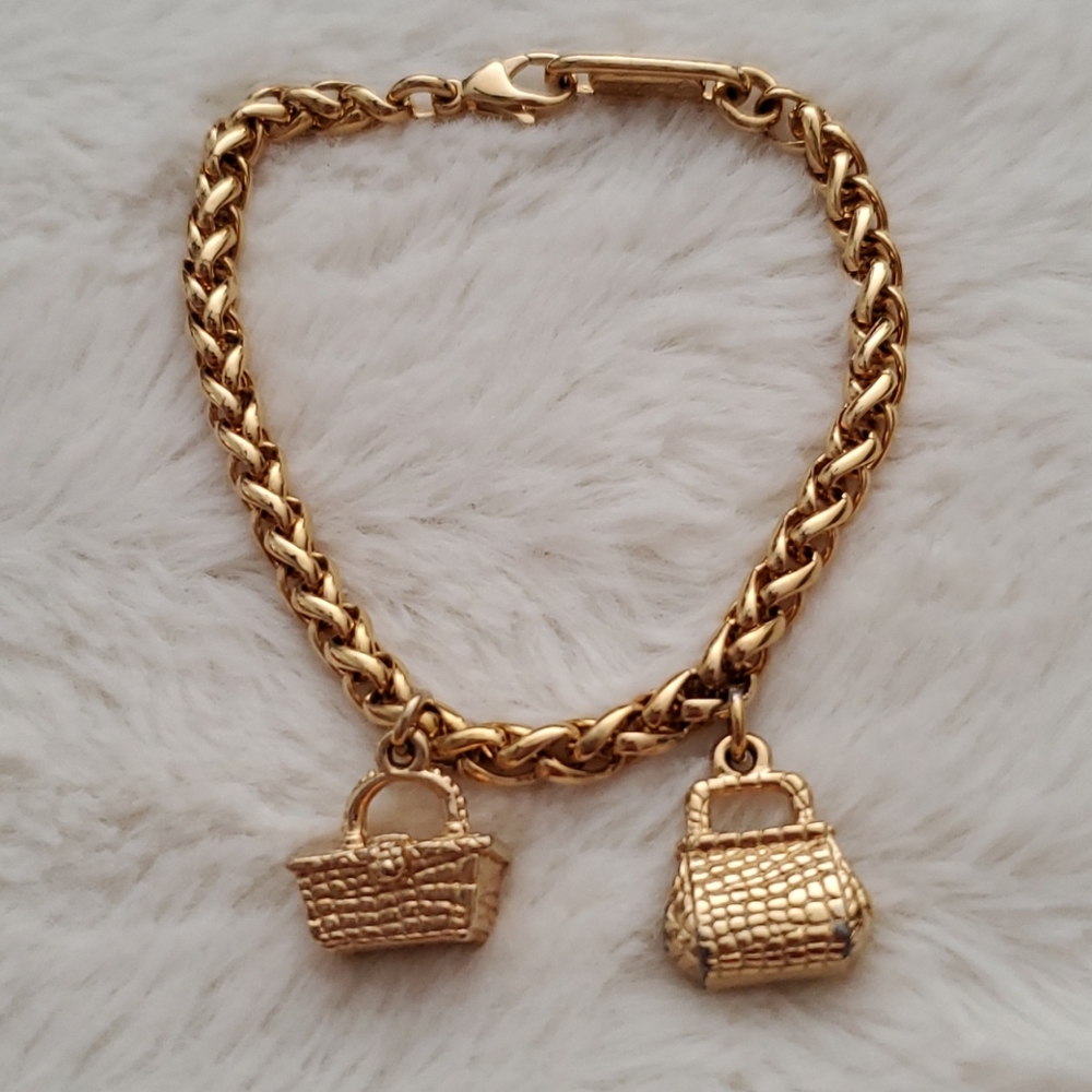 Judith Leiber Vintage Charm Bracelet